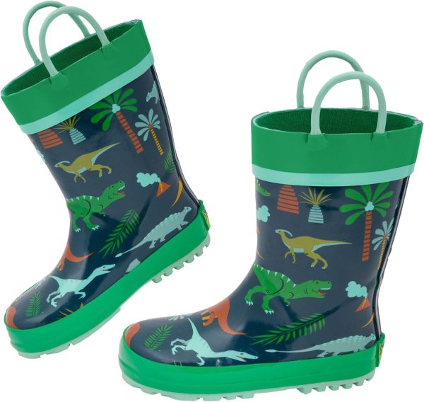 Stephen Joseph Girls All Over Print Rain Boots