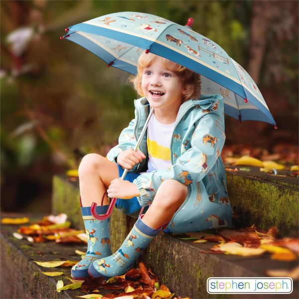 Stephen Joseph Girls All Over Print Rain Boots - Image 5