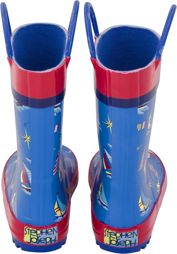 Stephen Joseph Girls All Over Print Rain Boots - Image 14