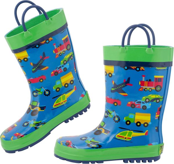 Stephen Joseph Girls All Over Print Rain Boots - Image 19