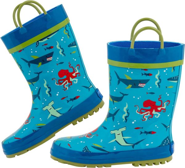 Stephen Joseph Girls All Over Print Rain Boots - Image 20