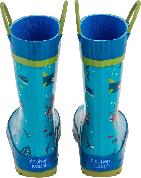 Stephen Joseph Girls All Over Print Rain Boots - Image 22