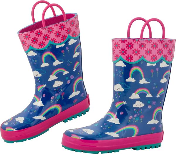 Stephen Joseph Girls All Over Print Rain Boots - Image 32