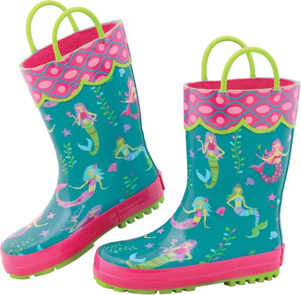 Stephen Joseph Girls All Over Print Rain Boots - Image 34