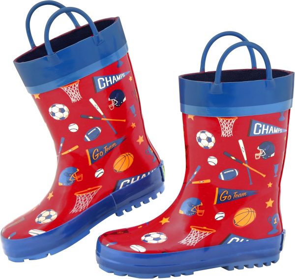 Stephen Joseph Girls All Over Print Rain Boots - Image 36