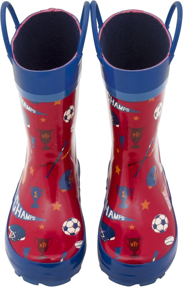 Stephen Joseph Girls All Over Print Rain Boots - Image 37
