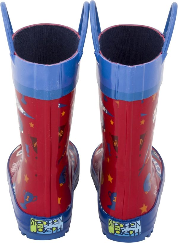 Stephen Joseph Girls All Over Print Rain Boots - Image 38