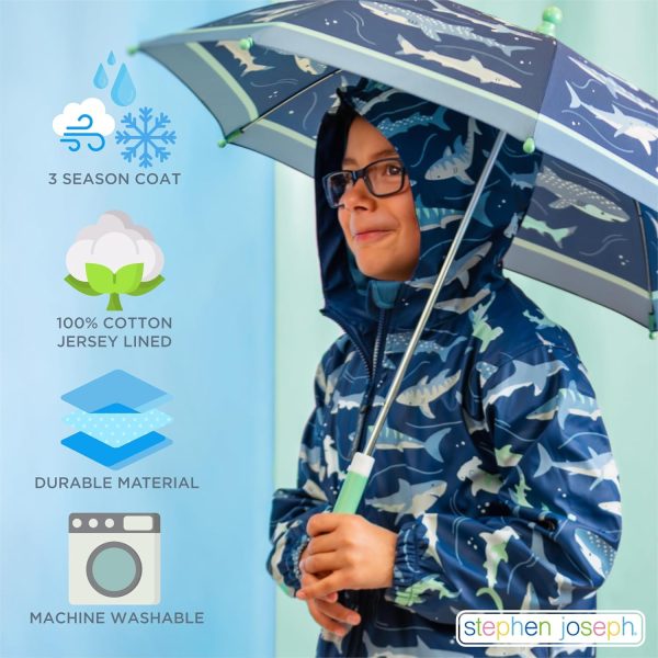 Stephen Joseph Baby Girls Raincoat - Image 4