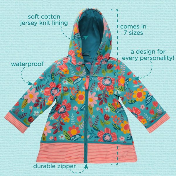Stephen Joseph Baby Girls Raincoat - Image 11