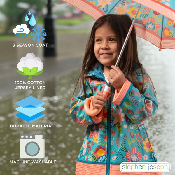 Stephen Joseph Baby Girls Raincoat - Image 13