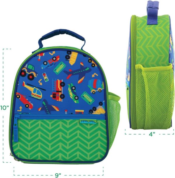 Stephen Joseph All Over Print Lunch Box, Transportation - Image 3