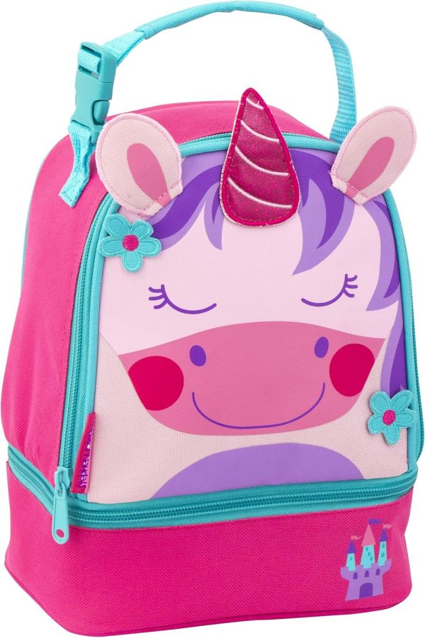 Stephen Joseph Girls Lunch Pal, Pink Unicorn, Meal Holder