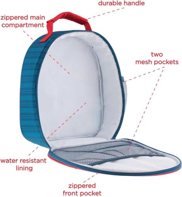 Stephen Joseph All Over Print Lunch Box, Space - Image 2