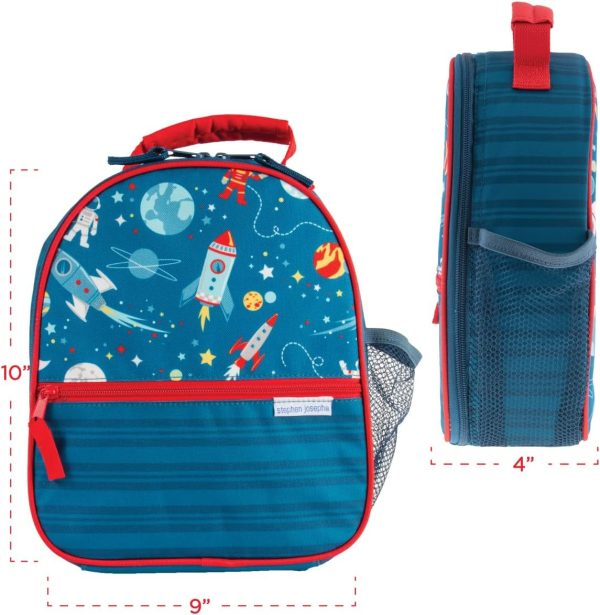 Stephen Joseph All Over Print Lunch Box, Space - Image 3