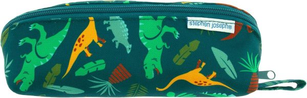 Stephen Joseph All Over Printed Pencil Pouch | Multipurpose Kids School Stationary Case, Colorful Cute Designs with Large Space for Pencils and Pens, Construction, Pencil Case - Image 13